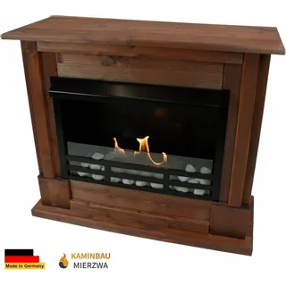 Ethanol und Gelkamin Modell Emily Deluxe Royal Nussbaum