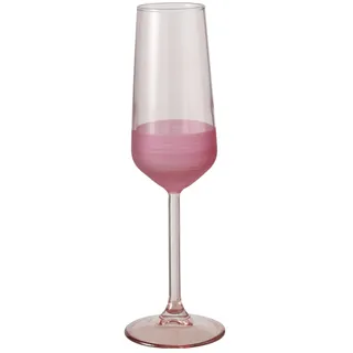Boltze Sektglas 195 ml 7 cm x 23 cm Rosa