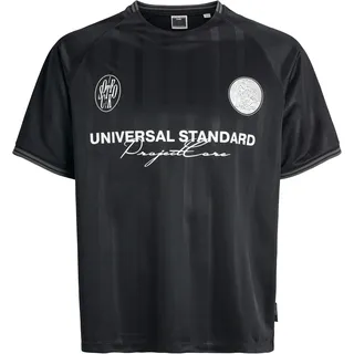 JACK & JONES JCOCOVER RETRO FOOTBALL TEE schwarz XL