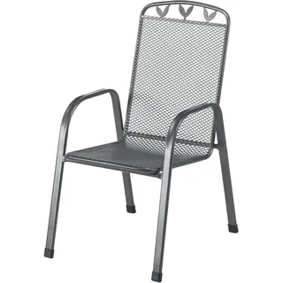 Greemotion Toulouse Stapelsessel 56 x 69 x 98 cm eisengrau