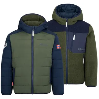 TROLLKIDS Sandvika Turnover Jacke Grün 152