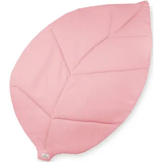 Krabbeldecke Blatt Waffelpiqué, Julius Zöllner, Made in Germany rosa