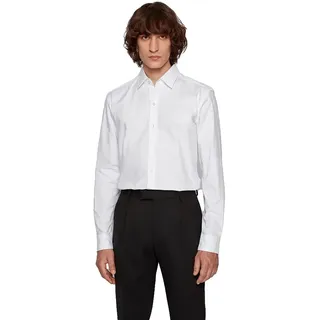 Hugo Boss 50438496 Langarmhemd - White - M