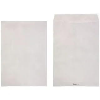 Tyvek Versandtaschen B4 55 g/m2 Weiß Ohne Fenster Abziehstreifen 250 x 353 mm 100 Stück