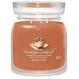 Yankee Candle Pumpkin Cinnamon Swirl Duftkerze 368 g bronze