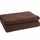 Soft-Fleece Decke 160 x 200 cm dark brown