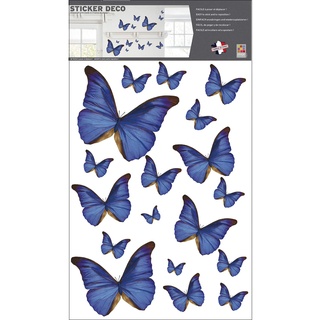 Dekoration, selbstklebend 152896 Schmetterlinge [1 Bogen 48 x 48 cm], Vynil, 48 x 68 cm