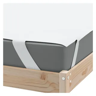 vidaXL Matratzenschoner wasserdicht 180 x 200 cm weiß