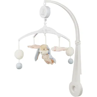Sterntaler Mobile Hase Hanni - Musik Mobile mit Spieluhr Melodie: "La Le Lu" - Baby Mobile für Wiege, Bett & Laufstall - Geschenkidee für Mädchen, quarzrosa