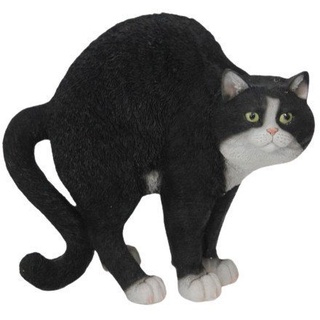 Trend Line Gartenfigur Dekofigur Katze schwarz 28,5 x 15,5 x 31,5 cm schwarz