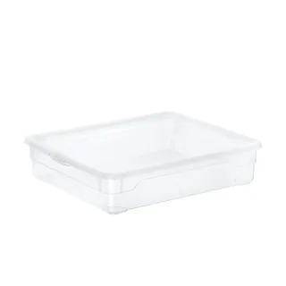 Rotho Aufbewahrungsbox CLEAR 40 x 33,5 x 8,5 cm 1-tlg. transparent