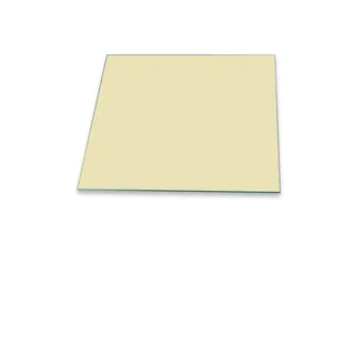 decorwelt | Herdabdeckplatte 60x52 cm Glaskeramikkochfeldabdeckung 1-Teilig Universal Elektroherd Induktion für Kochplatten Herdschutz Deko Schneidebrett Sicherheitsglas Spritzschutz Glas Beige