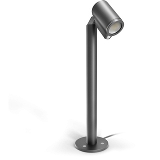 Steinel LED Strahler Spot Way SC anthrazit, mit 90° Bewegungsmelder, per App bedienbar, vernetzbar, Aluminium, 7,9 W