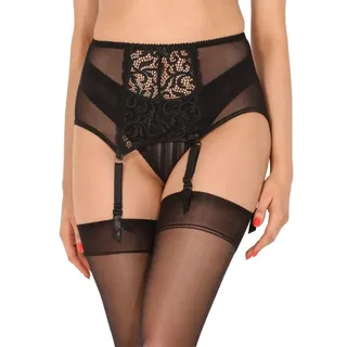 Merry Style Strapsgürtel Damen Strumpfgürtel MSKS912 schwarz M