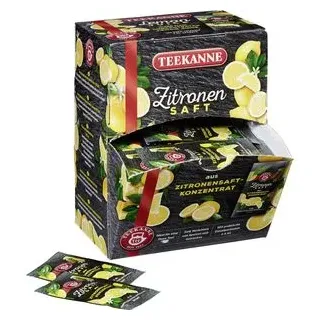 Teekanne Zitronensaft, 100 x 4,0 ml