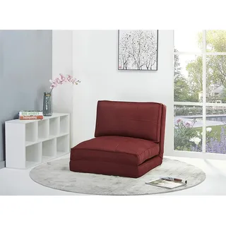 sesselseller 24 Relaxsessel Schlafsessel groß rot