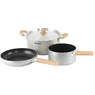 Outwell Feast Ceramic L Kochtopfset - Black / Grey - One Size