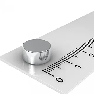 20 x Neodym Scheiben Magnet, 10 x 5 mm, vernickelt, Grade N52, Supermagnete zum Basteln und für Geocaching