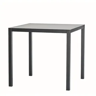 Fiam Aria Gartentisch 140 x 80 x 75 cm Schwarz/Grau