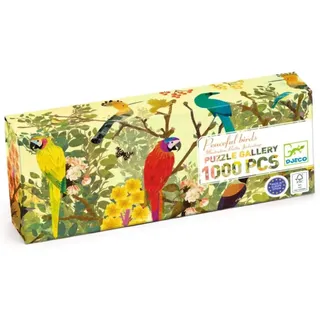 Djeco Puzzle Galerie Friedliche Vögel - 1000 Teile DJ07693