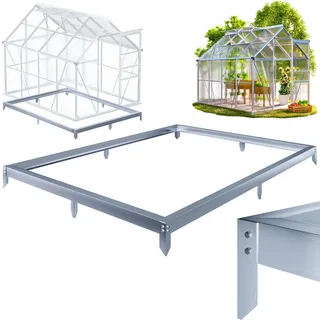 Gardebruk Gardebruk® Fundament für Gewächshaus 250x190cm Stahl