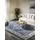 blau blau creme B 160cm H 11mm L 235cm Polypropylen Teppiche Orientalisch Wohnzimmer Schlafzimmer Klassisch Weich