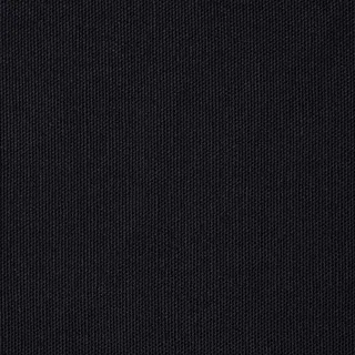 Homescapes Baumwollstoff Meterware unifarben Schwarz 150 cm