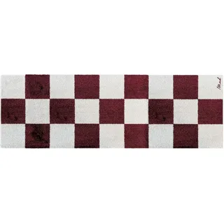 Mad About Mats Karo 50 x 150 cm Rot
