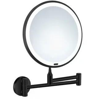 Smedbo Kosmetikspiegel Mit Led. Schwarz. Wandmontage Standmodell. X7. Zb626