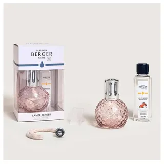 MAISON BERGER PARIS Kerzenhalter Lampe Berger Disco Rosa - Strahlende Pampelmuse Lampenset rosa
