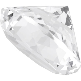 Yosoo Health Gear Kristall-Diamant-Briefbeschwerer, Briefbeschwerer mit Kristalldiamanten, 60 Mm Dekodiamant Glass Großer Strassglas-Briefbeschwerer in Rautenform, Dekoration für Zuhause