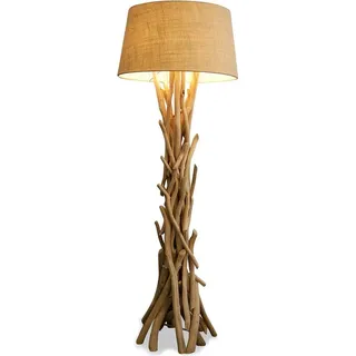 levandeo Stehlampe 97046 Holz braun