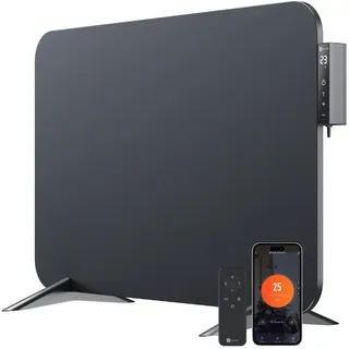 BRINGER Infrarotheizung mit Smart Thermostat 750 W Schwarz