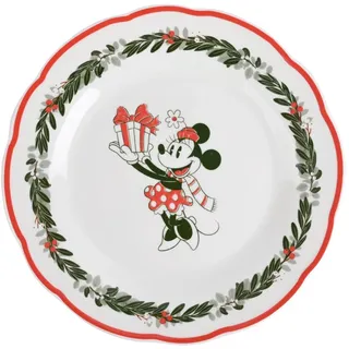 Disney Speiseteller, Mehrfarbig, Keramik, 19x2.1x19 cm, Essen & Trinken, Geschirr, Teller, Speiseteller