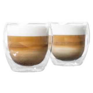 Böttcher-AG Kaffeegläser Cappuccino, doppelwandig, 250ml, 2 Stück