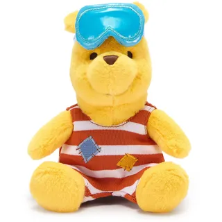 Disney Store Official - Winnie Puuh im Badeanzug - Kleines Kuscheltier - Saisonales Plüsch-Spielzeug - 19 cm