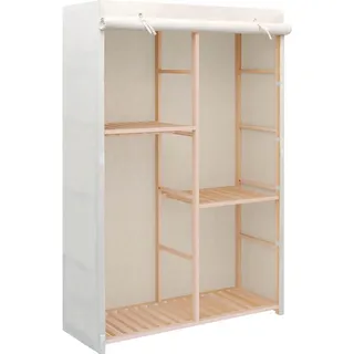 vidaXL Kleiderschrank 110 x 170 x 40 cm Weiß