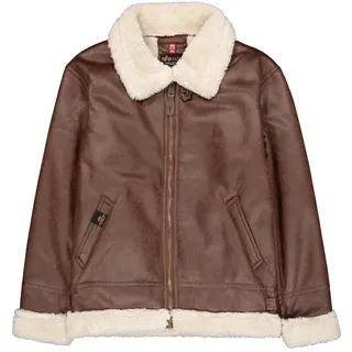ALPHA INDUSTRIES Übergangsjacke B3 FL braun XL