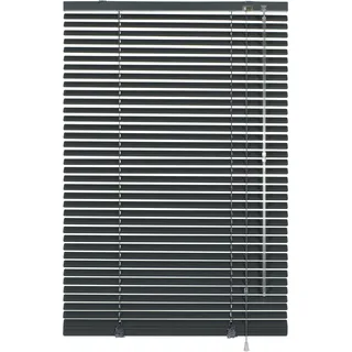 GARDINIA Aluminium-Jalousie 25 mm 120 x 175 cm schiefer