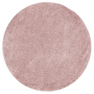 Pergamon Aloha Hochflorteppich 80 x 80 cm Rosa