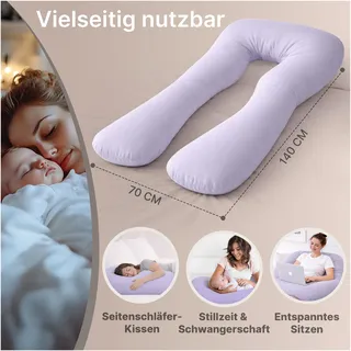 eloneo Stillkissen 153 cm Lila
