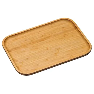 KESPER Servierbrett Bambus 1-tlg. 30 x 20 cm Braun