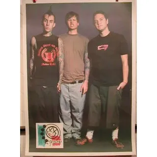 Blink 182 – Poster, Wandmontage, Wohnzimmer, 64x90cm, Pop Art, Musik, Ungerahmt