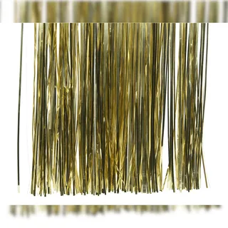 Christmas Decorations Lametta 40x50cm Weihnachtsbaum Christbaumschmuck Weihnachtsgirlande gold