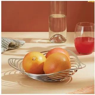 Alessi Trinity Korbschale aus Edelstahl 26 cm
