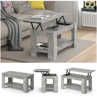 Vicco Lorenz Beton grau 100 x 50 x 50 cm
