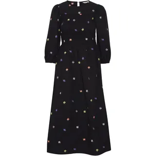 B.YOUNG BYHANLA EMB Dress Damen, Freizeitkleid Kleid mit Stickerei in bunt | Gr.: 40