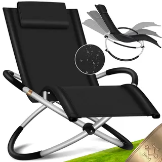 Kesser Relaxliege 174 x 78 x 89 cm Schwarz