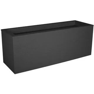 Blumenkasten Aus Kunststoff Graphit Up Anthrazit 25,59 X 19,5 X 22,8 Cm - Eda