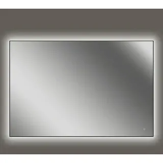 Lichtspiegel Emma  (120 x 80 cm, Schwarz, Sensor)
